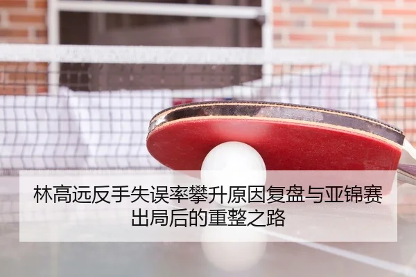 林高远反手失误率攀升原因复盘与亚锦赛出局后的重整之路